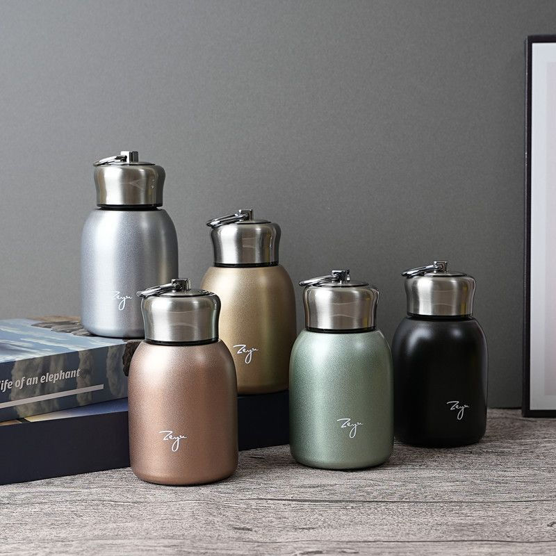 Botol Minum Thermos 300ml Mini Tahan Panas dan Dingin
