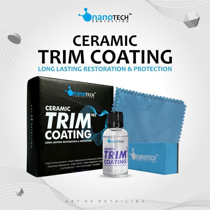 CERAMIC TRIM COATING - nanoTECH PROTECTION - Coating Body Plastik Kasar - Coating Dasboard Trim Sleb