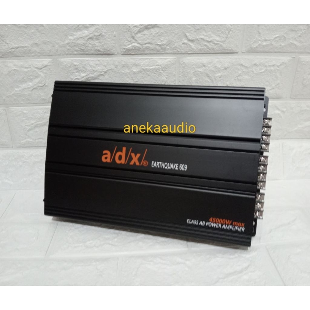 Power ADX 609 Mosfet Class AB 4 Chanel 45000 Watt Amplifier ADX EARTHQUAKE 609
