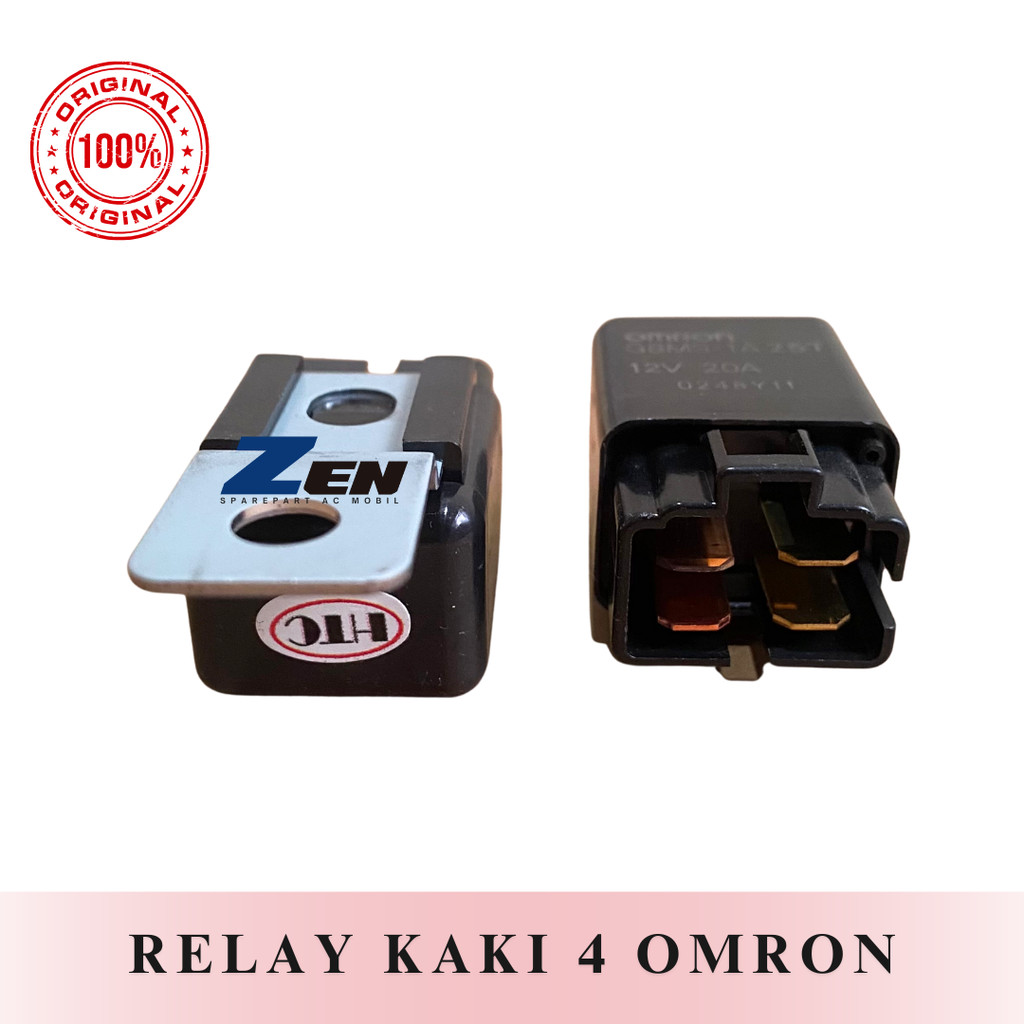 Relay Reley Kaki 4 Omron ASLI