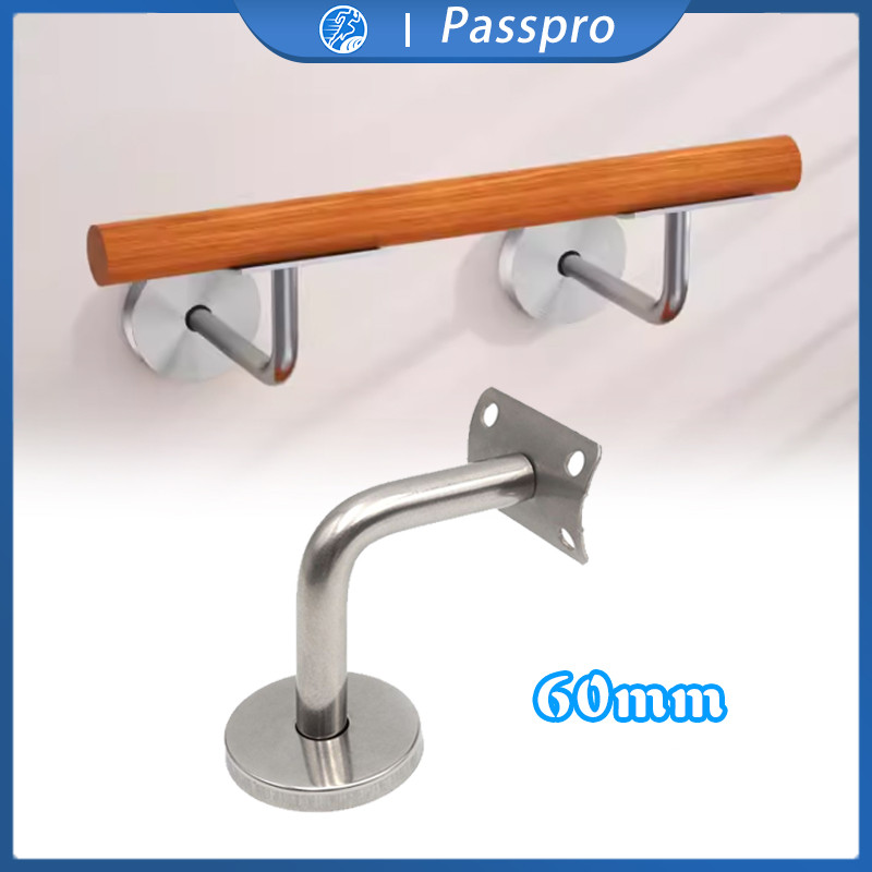 Bracket Handrail Stainless 60mm Penyangga Dinding Pegangan Tangga Penyangga Handrail
