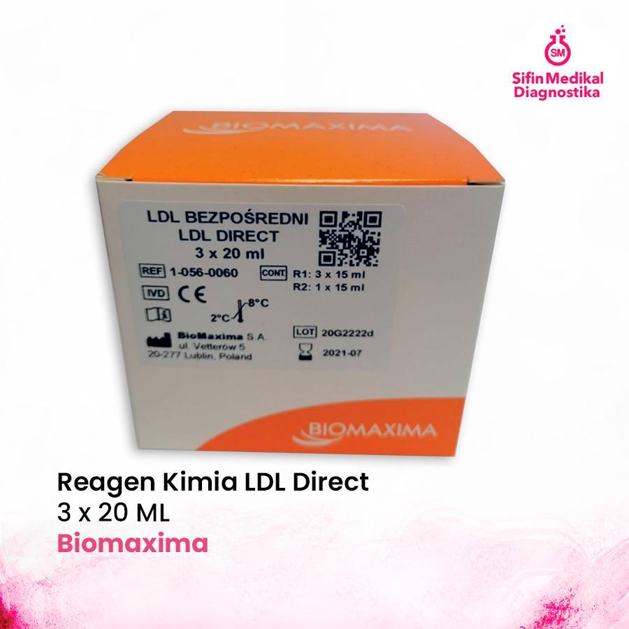 Biomaxima LDL Direct Chemistry Reagent 3x20 mL – Reagen Klinis Presisi Tinggi Metoda P-Selective Blo