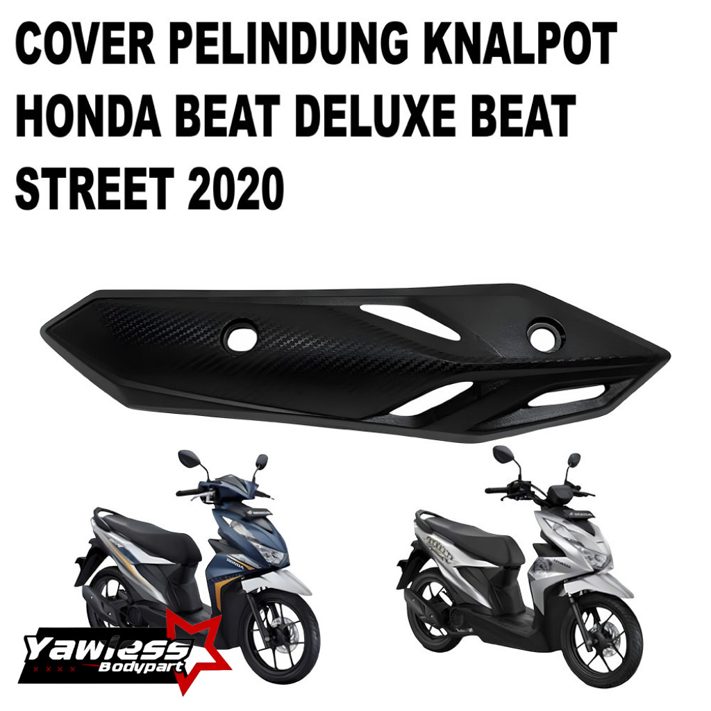 Cover knalpot beat deluxe beat street tutup knalpot honda beat deluxe tameng knalpot beat street