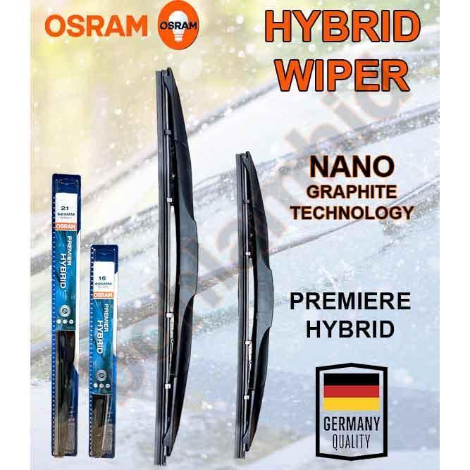 WIPER BOSCH CLEAR ADVANTAGE 26 22 - Osram Hybrid, 24 20
