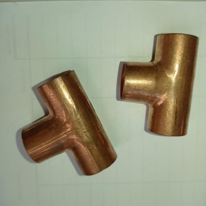 FITTING TEE PIPA TEMBAGA 5/8