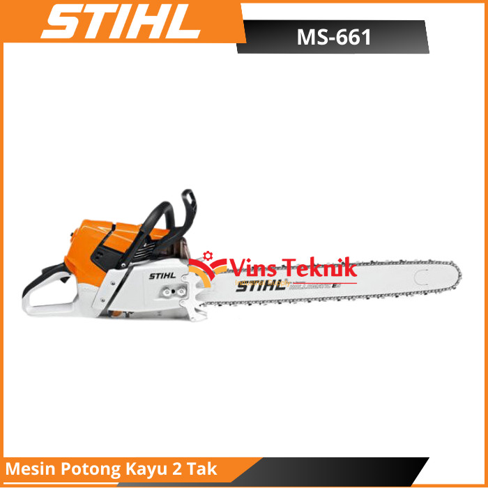 Mesin Potong Kayu 2 tak STIHL MS 661 Gergaji Chain saw MS661