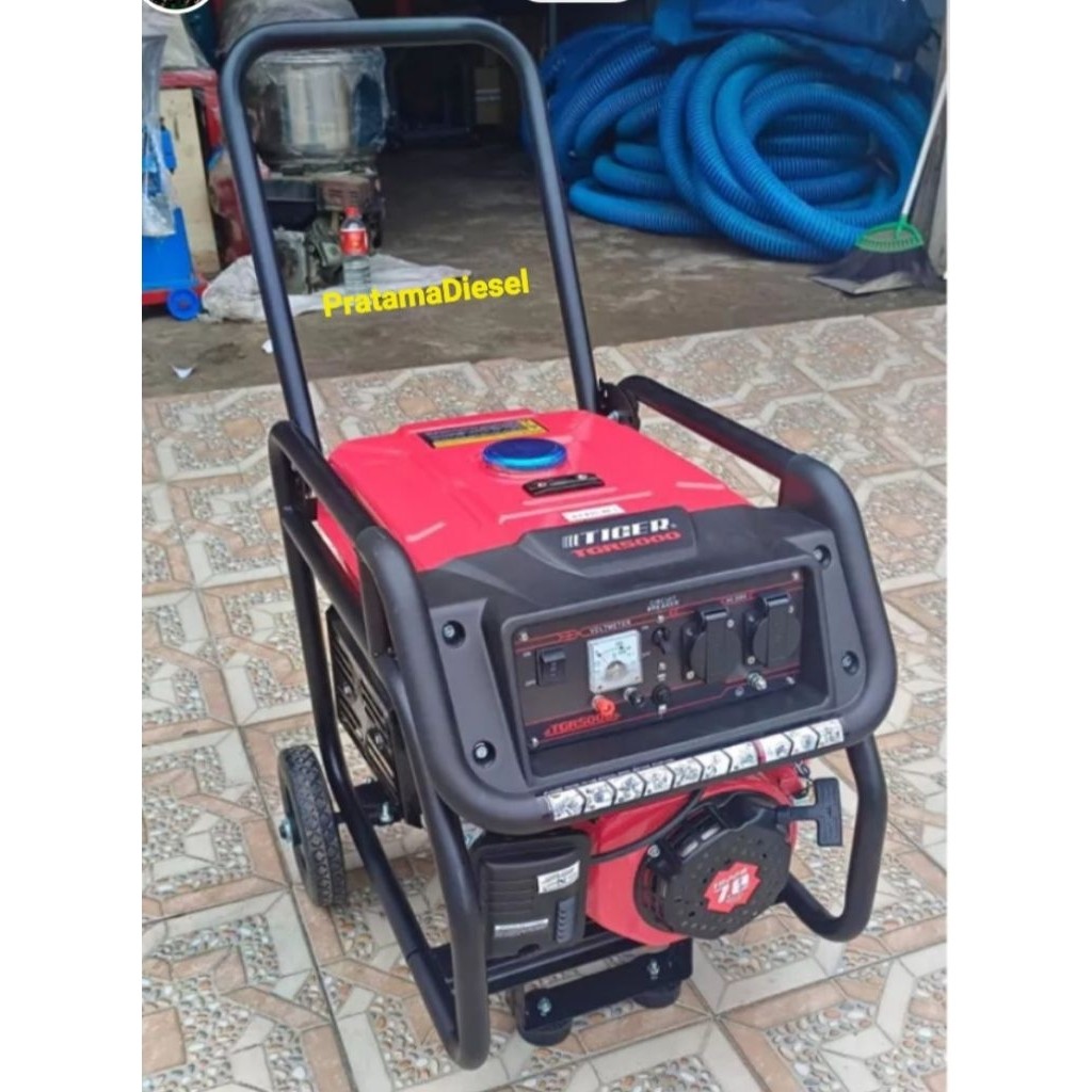 Genset  TIGER TGR 5000 bensin 3000watt Generator Genset Listrik