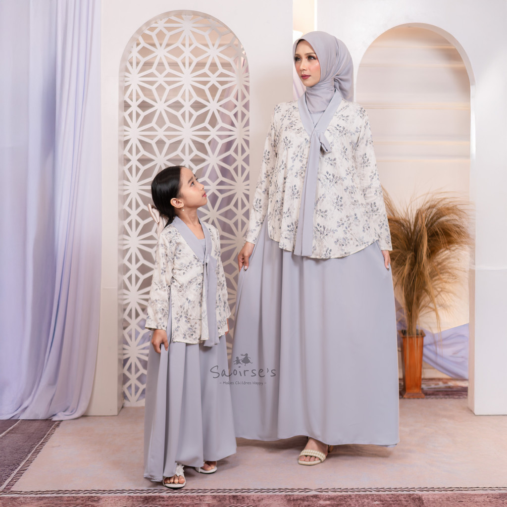 SAOIRSE'S Signature Yeorin Hanbok/ Dress Lebaran 2026 Ibu & Anak Perempuan 2-12 Tahun Marbella Adem