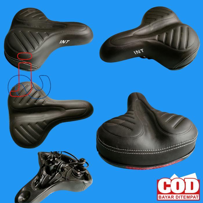 Sadel/Jok Sepeda Mini keranjang Lebar Jok Sepeda Pegas/Per/Spring