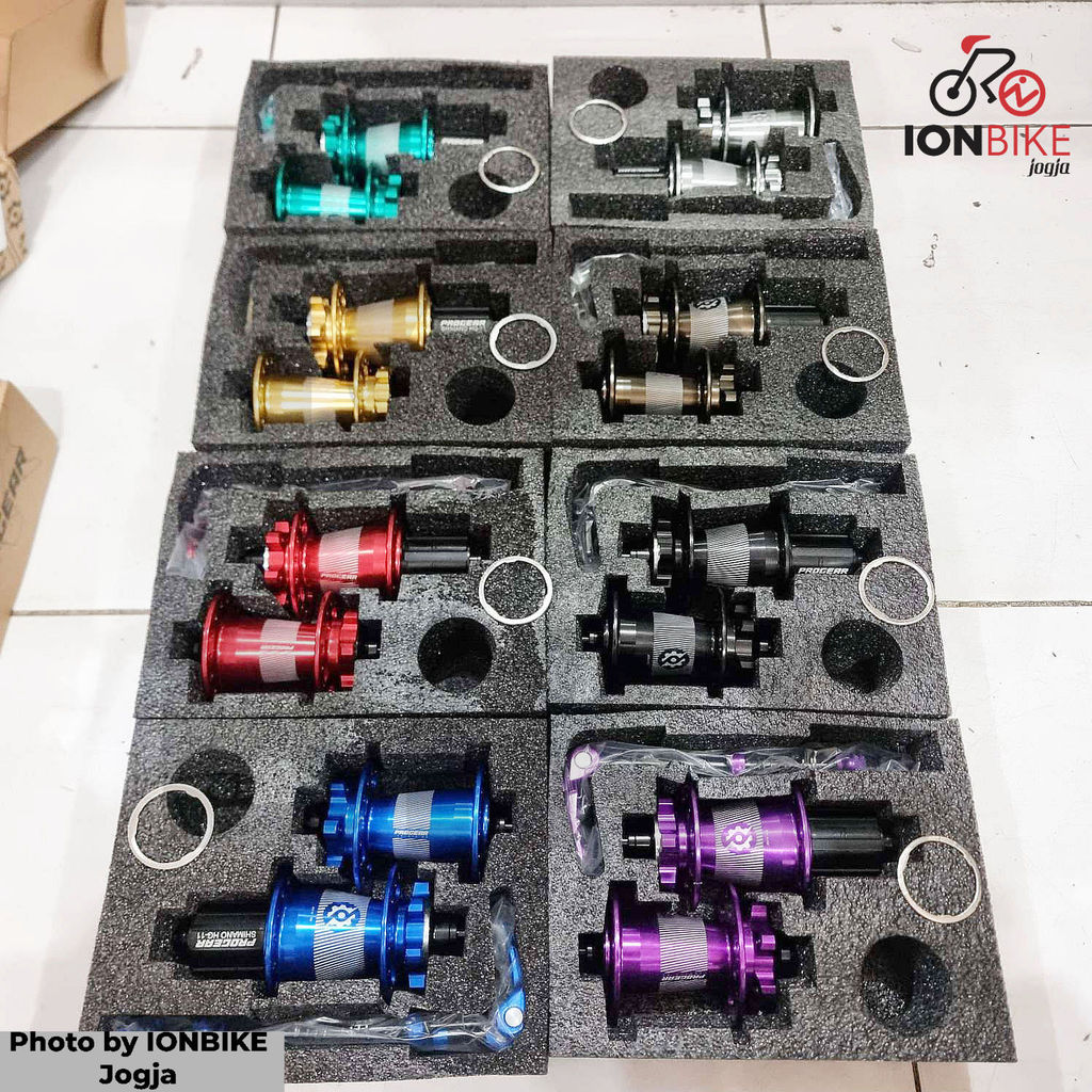 Hub Freehub PROGEAR MX030P 32 hole 2 in 1 6 Bearing Pelatuk Sangat Loncer Suara Tawon - Pro Gear MX 