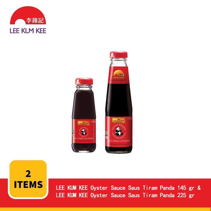 LEE KUM KEE Saus Tiram Cap Panda 145gr + LEE KUM KEE Saus Tiram Cap Panda 255gr