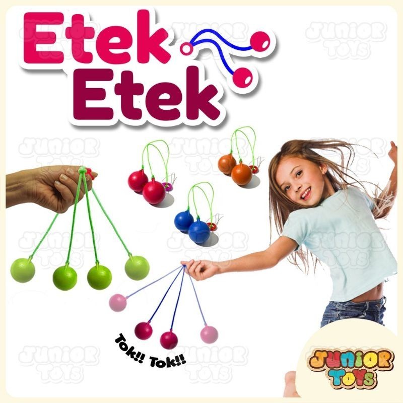 Mainan Lato Etek Etek Tik Tok Jadul / Mainan Bola Tok Tok Etek Etek Bola Viral