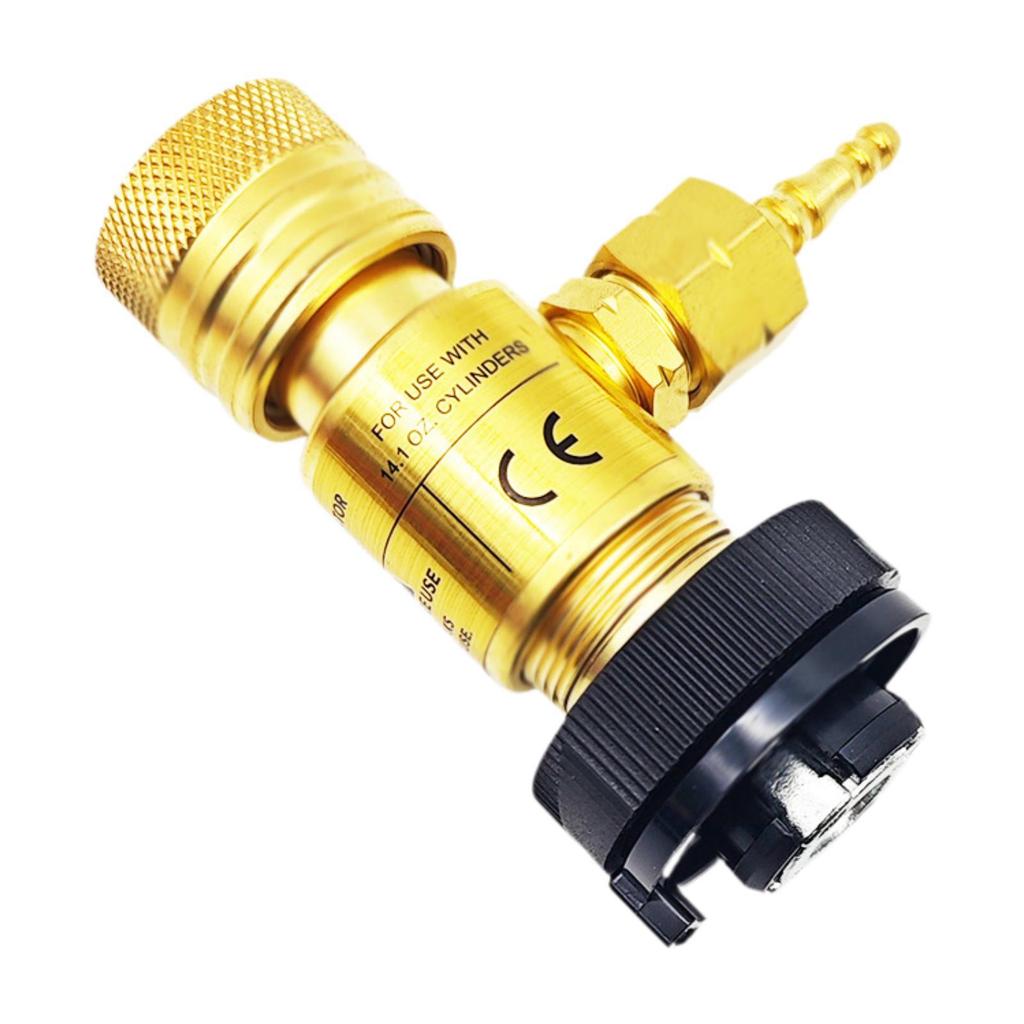 Oxyfuel Welng Gas Regulator Adapter Copper Welng Equipment Torch Regulator Precision Adjustment Tank