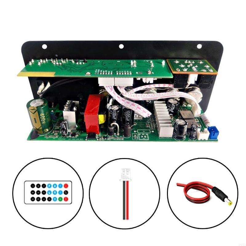 D60 Bluetoothcompatible Amplifier Board 2xMic for Subwoofer Karaoke Car Amp