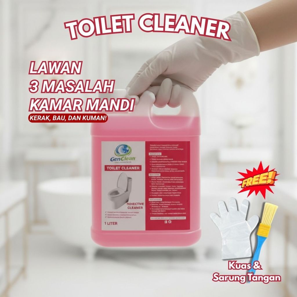 CleanlLoo Pembersih Kamar Mandi | Toilet, Keramik, Nat X1-132