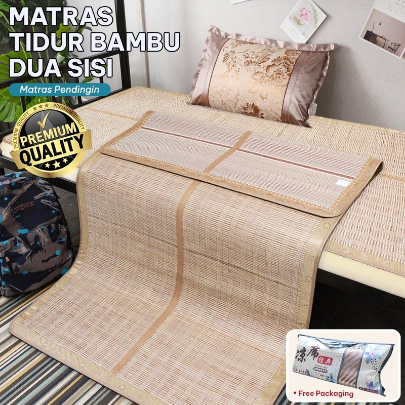 Tikar Bambu Tatami bamboo Collection Tikar Bambu motif Polos Karpet Duduk Bambu Terbaru Ukuran 120X2