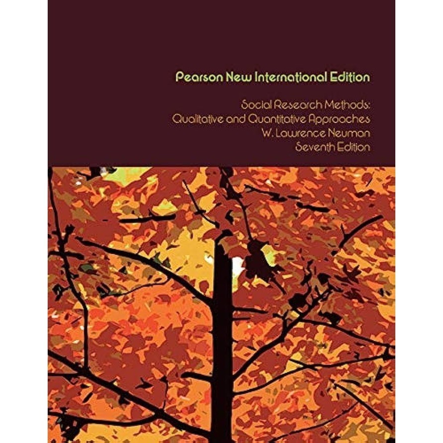 JUAL BUKU Social Research Methods 7th Seventh Edition - W Lawrence Neuman