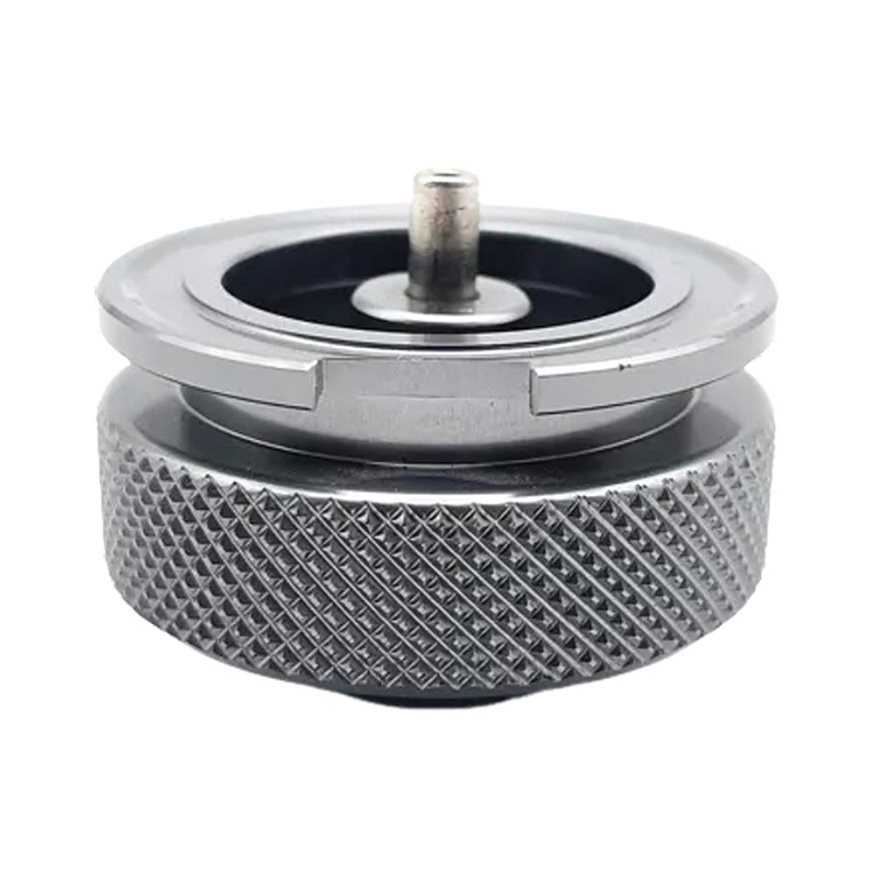 1Pc Flat Cylinder to Cartridge Gas Adapter, Butane Camping Cylinder Torch Connector for Outdoor Use