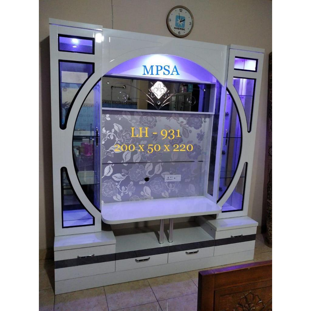 Lemari Hias Lemari TV Minimalis Sekat Ruangan Khusus Palembang