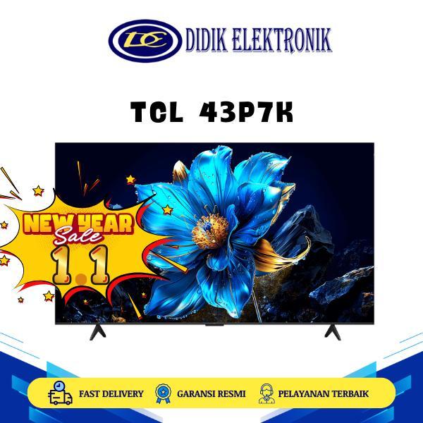 TCL 43P7K Google Tv QLED 43 Inch 120Hz Game Accelerator in 4K UHD resolution