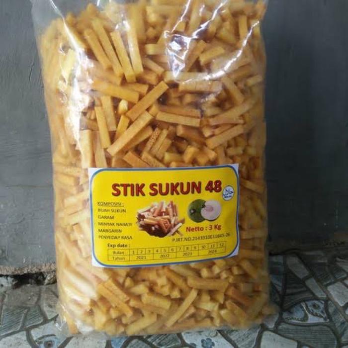 STIK SUKUN / SUKUN STICK GURIH RENYAH 1 KG (ORIGINAL ASIN / BALADO PEDAS) - ORIGINAL (ASIN)