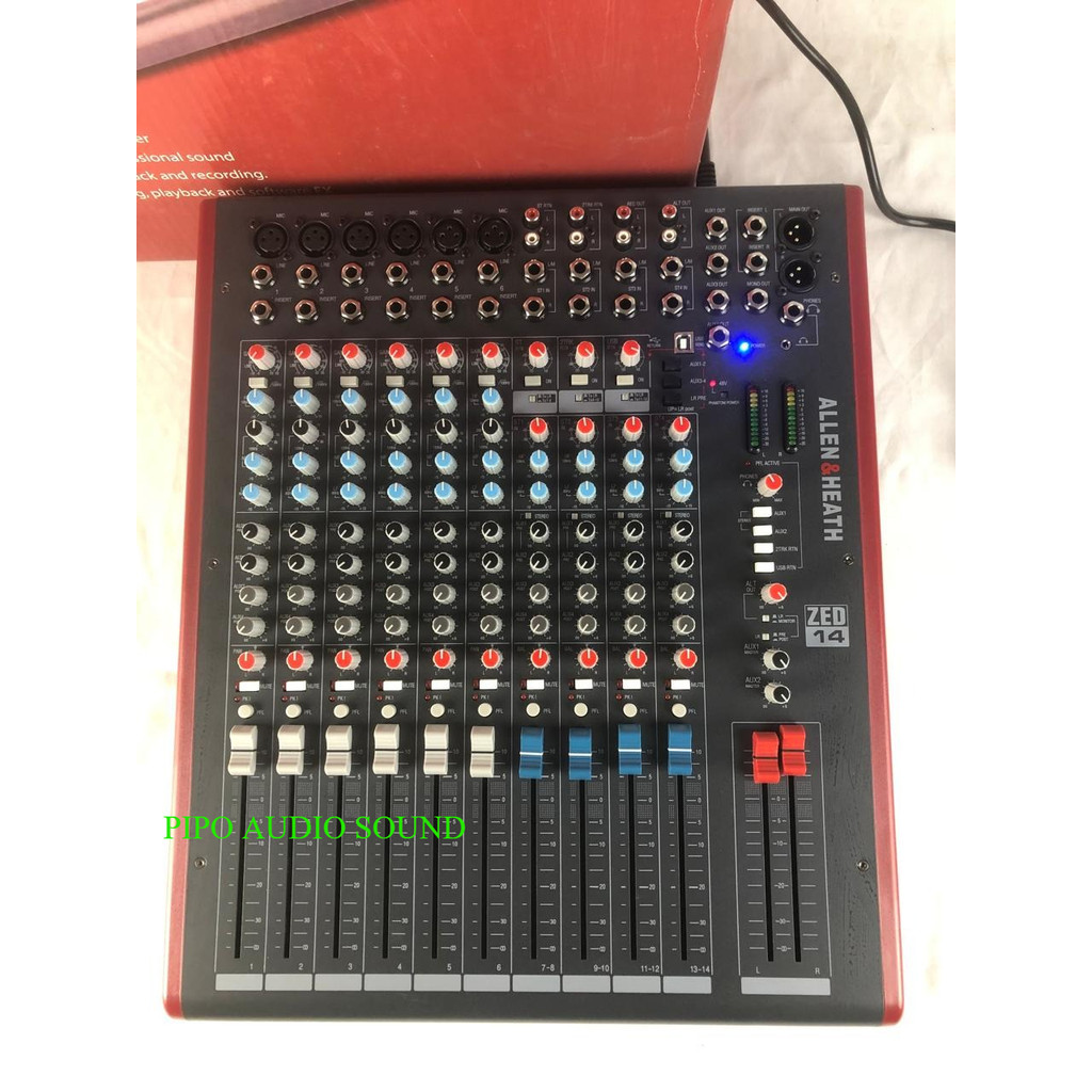 Mixer Allen&Heath ZED 14 / Allen & Heath ZED14 14 CHANNEL