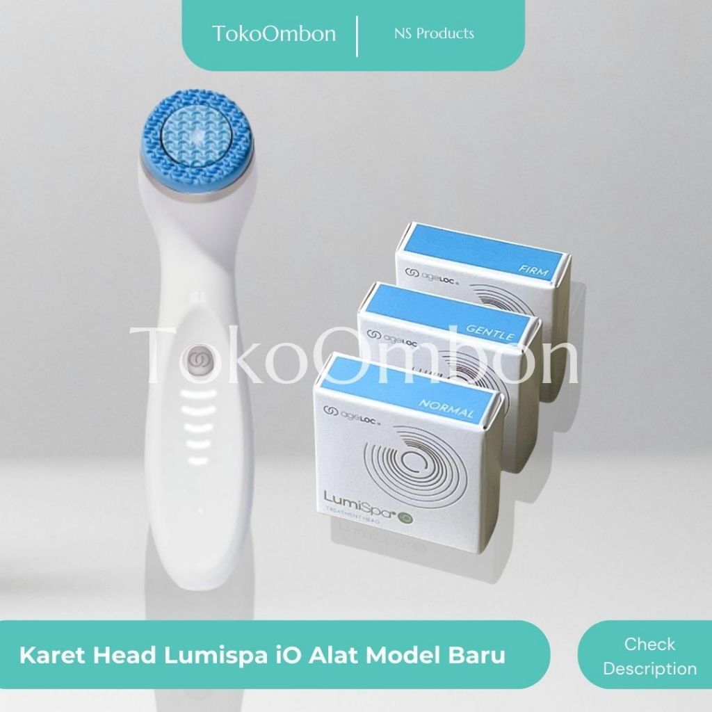 Lumi Spa Karet Alat Baru Head LumiSpa iO Nu Skinn
