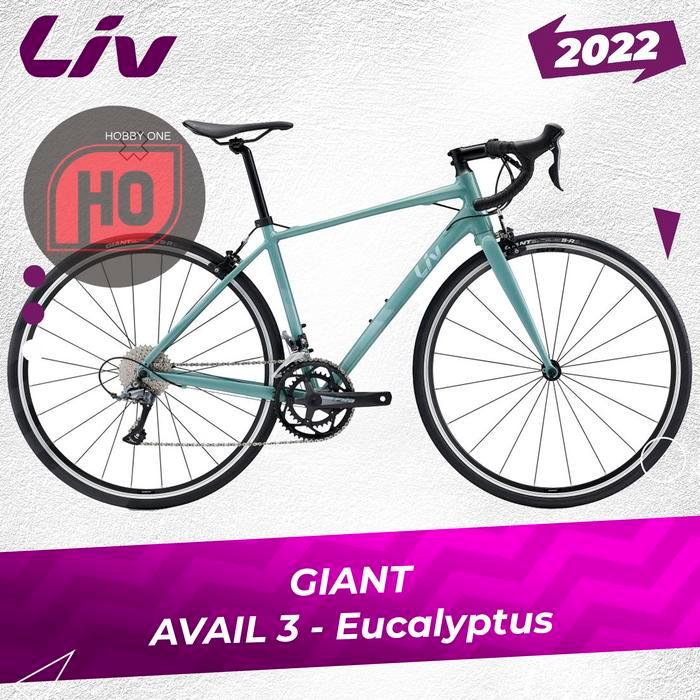 LIV GIANT AVAIL 3 2022 Eucalyptus - Women Road Bike Sepeda RB - XXS