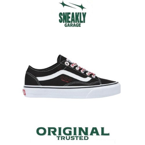 Sepatu Vans Old Skool Tapered Diy Triple Lace  Sneakers Unisex