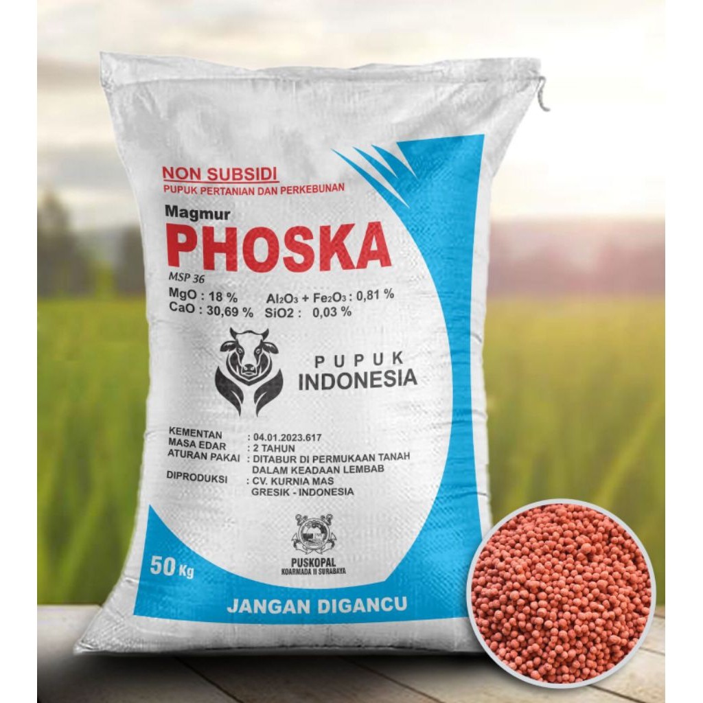 Pupuk NPK phoska 1kg