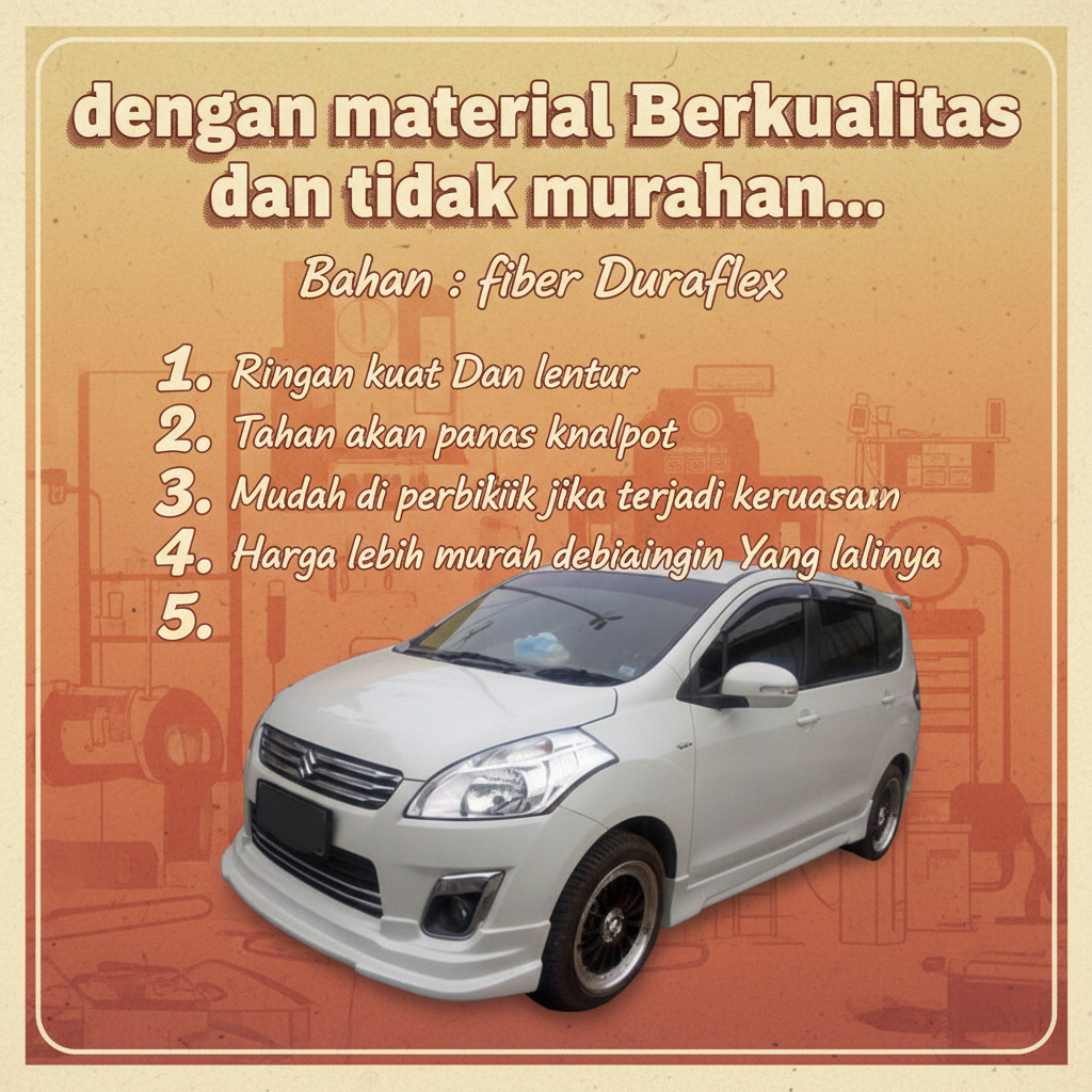 bodikit bodykit ertiga 2013 -2015 bm body kit suzuki ertiga body kit suzuki ertiga