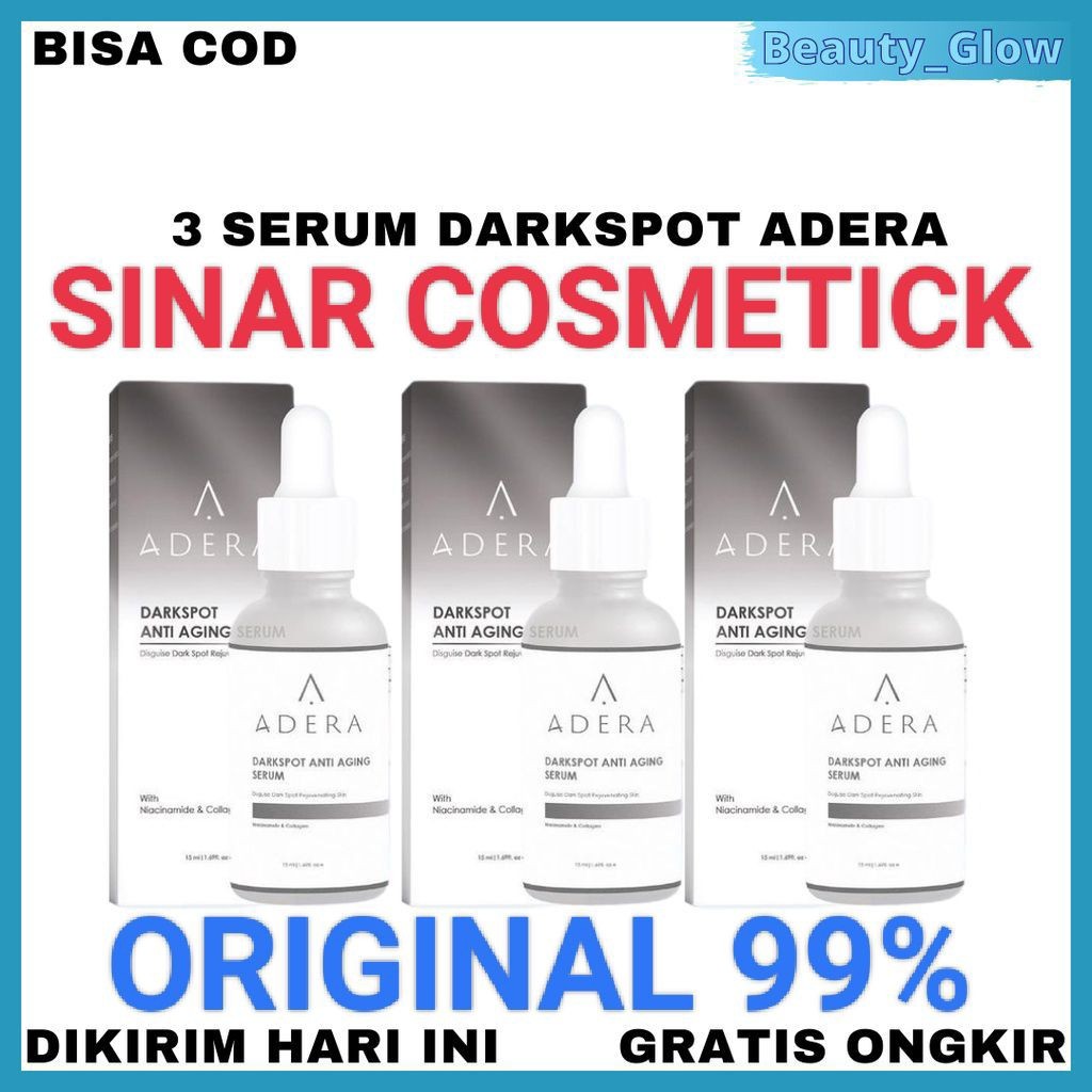 ADERA DARKSPOT SERUM ANTI AGING SOLUSI ATASI FLEK HITAM KERUTAN ( ADERA DARKSPOT )