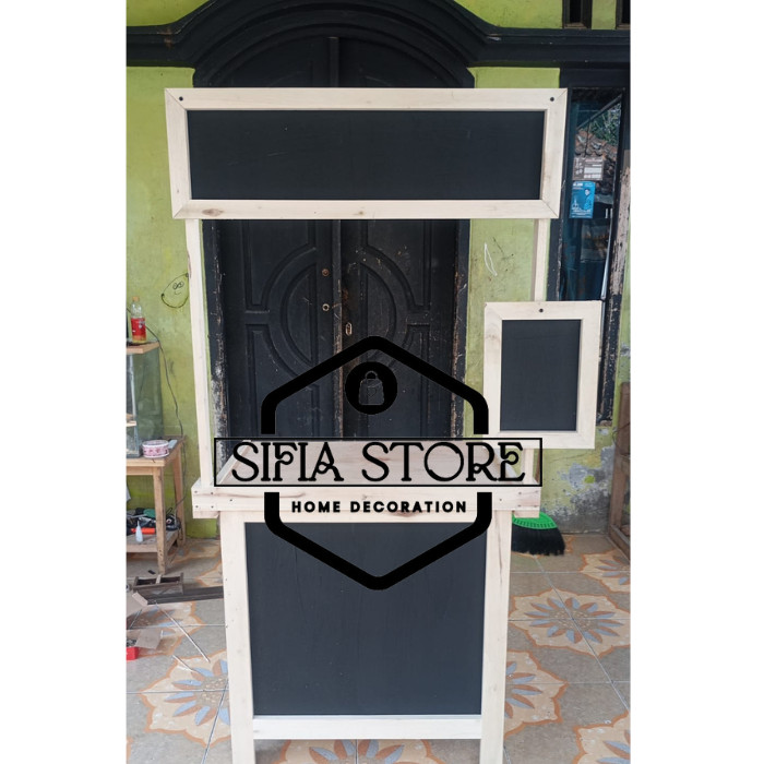 80X40 BOOTH KAYU PORTABLE POLOSAN