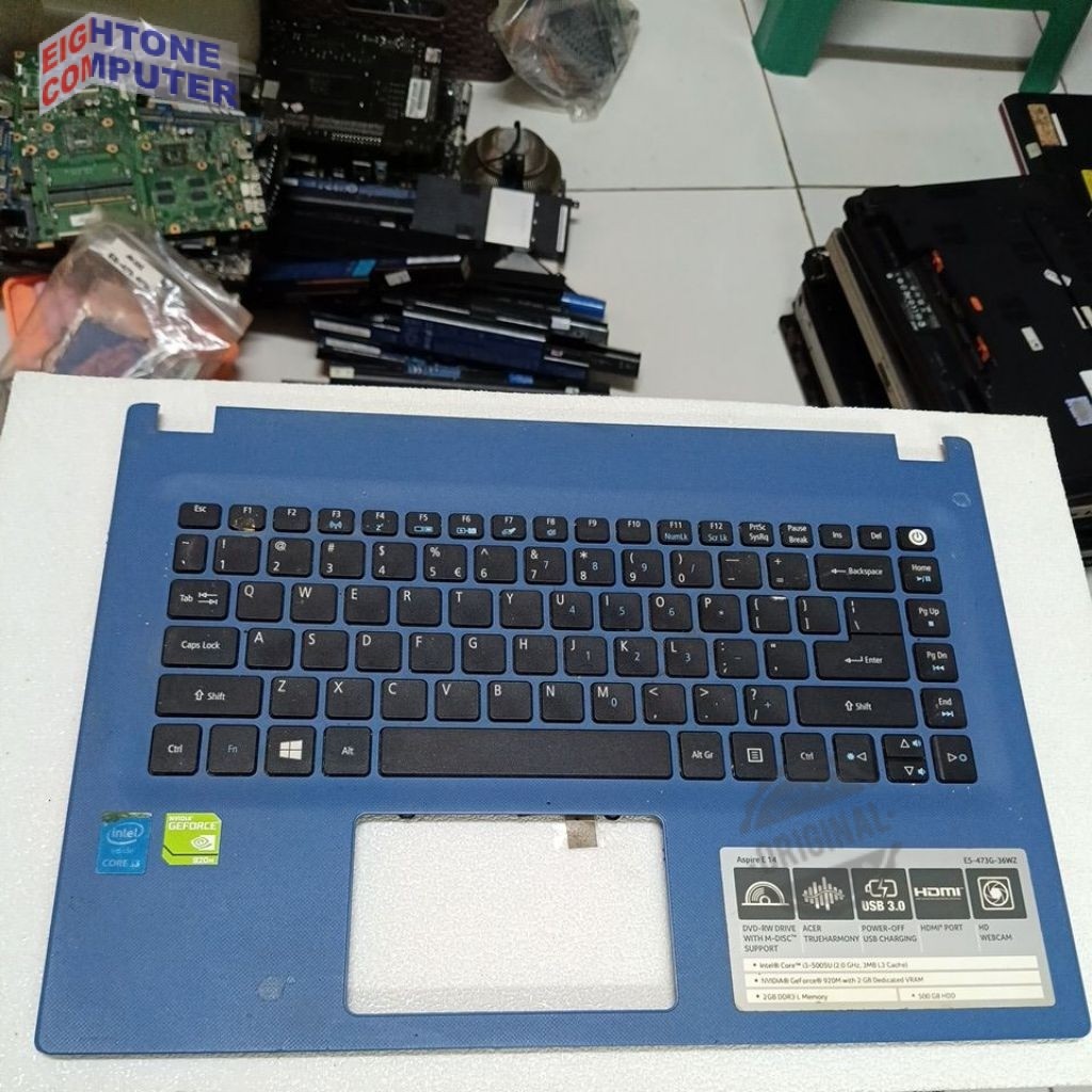Casing Palmrest Keyboard ACER Aspire E5-473G E5-473