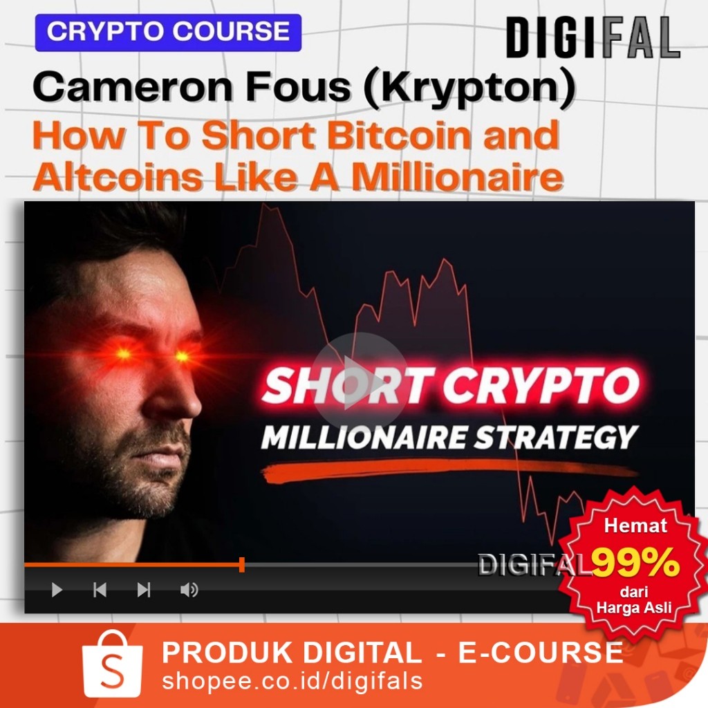 Course Panduan Day Trader Crypto Trading Program Cameron Fous (Krypton) Dekrypton Course