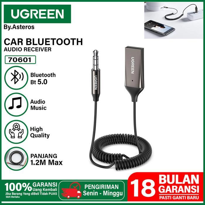 UGREEN Car Bluetooth Audio Receiver Aux 3.5mm Wireless Audio Receiver