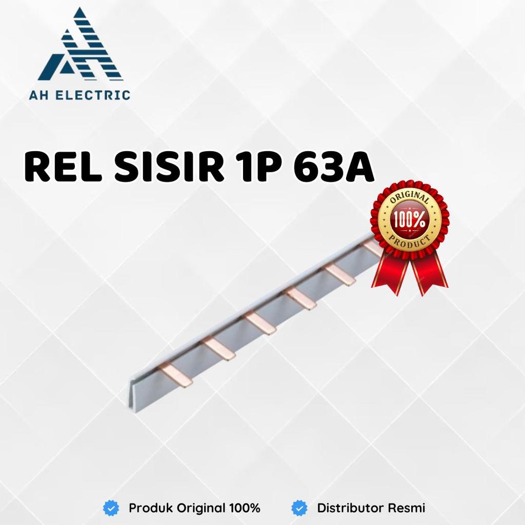 Rel Sisir 1P / Busbar Tembaga Jumper MCB / Rel Sisir MCB 1P
