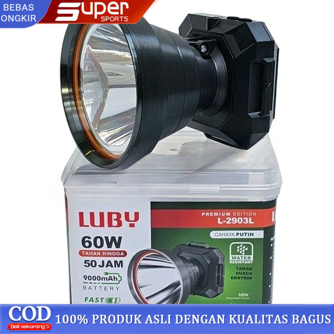 SENTER KEPALA LUBY L2903L L2903K ,SENTER HEAD LUBY 60W 2903 ,SENTER LUBY 60WATT ,LUBY 60W ORIGINAL