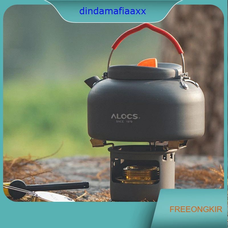 Alocs CW K04 Cooking Set Outdoor Teko dan Kompor Masak Camping