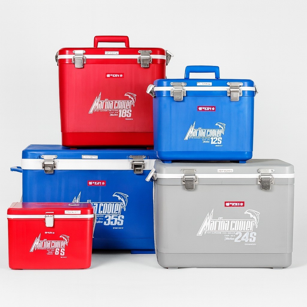 Lion Star Marina Cooler Box Es 6s,12s,18s,24s Kotak Es Batu Serbaguna Tahan Dingin - DN