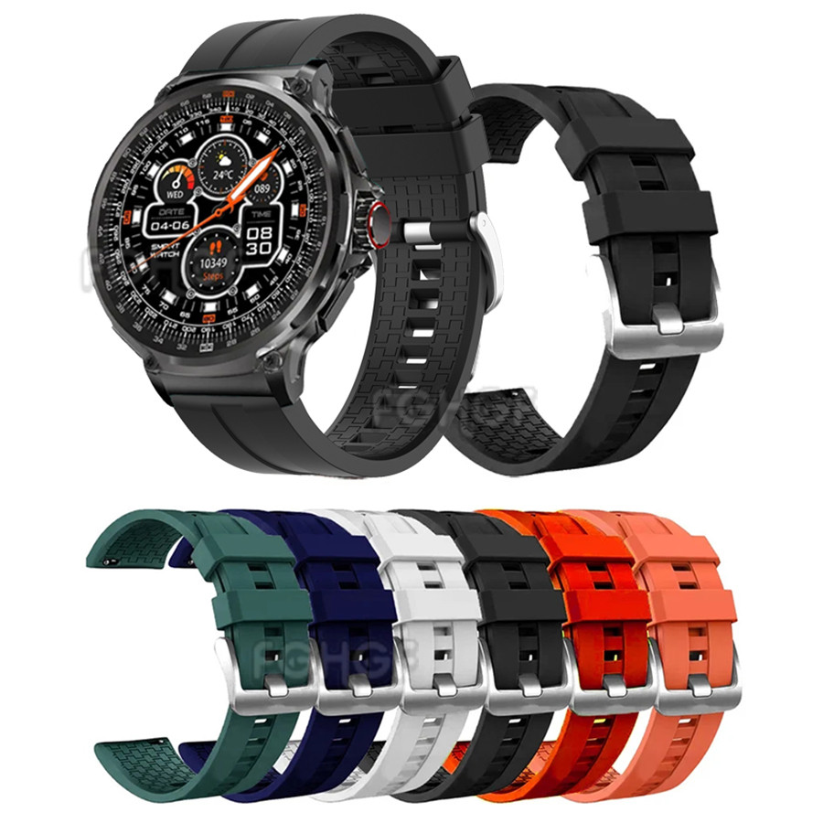 Silicone Strap For Colmi V69 Smart Wat Band 24mm Replacement Bracelet For COLMI V69 Wristband Correa