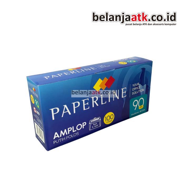 Amplop Paperline Panjang No. 90 (Putih Polos)