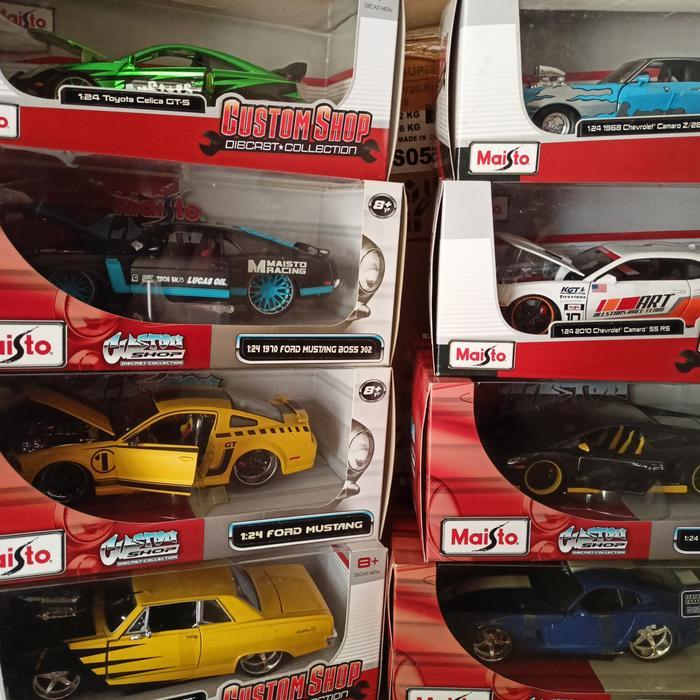 miniatur mobil maisto 2015 ford mustang gt