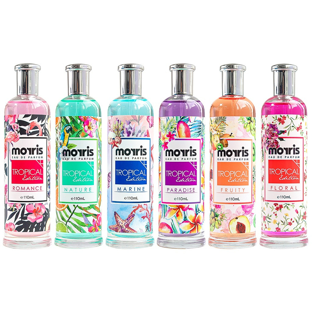 MORRIS EAU DE PARFUM/MORRIS LIFESTYLE EDITION PARFUM/UNISEX PARFUM MORRIS TROPICAL EDITION 110ML/MOR