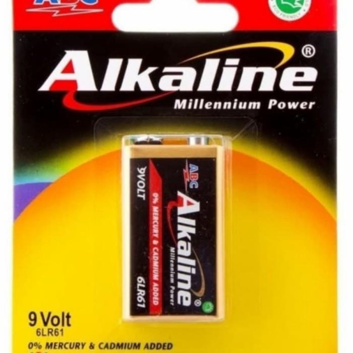 ENERGZONE baterai alkaline 9volt (baterai kotak alkaline 9 volt)