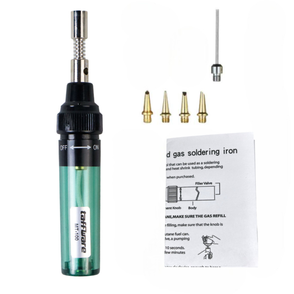 Solder Gas Butane Portable Iron Pen Solder Gas Paket Lengkap Alat Las Mini Solder AC Las AC Mini
