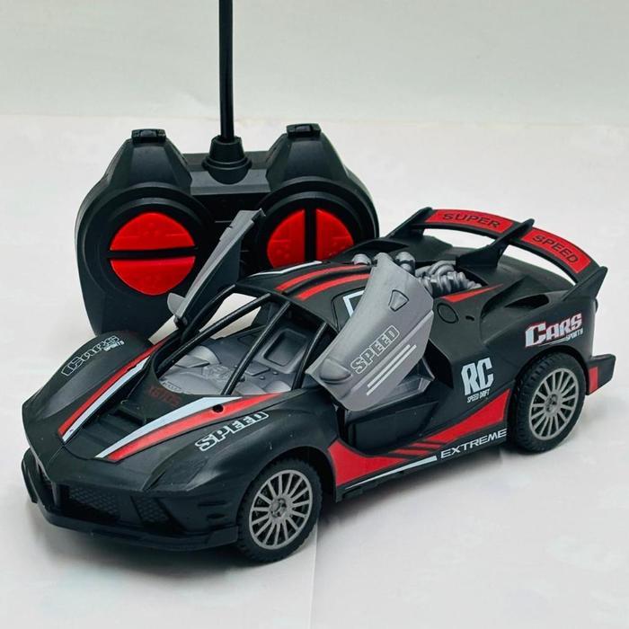 PROMO DISKON Mainan Mobil Remote Control SEDAN Buka Pintu / RC 4CH - RC EXTREME MERAH