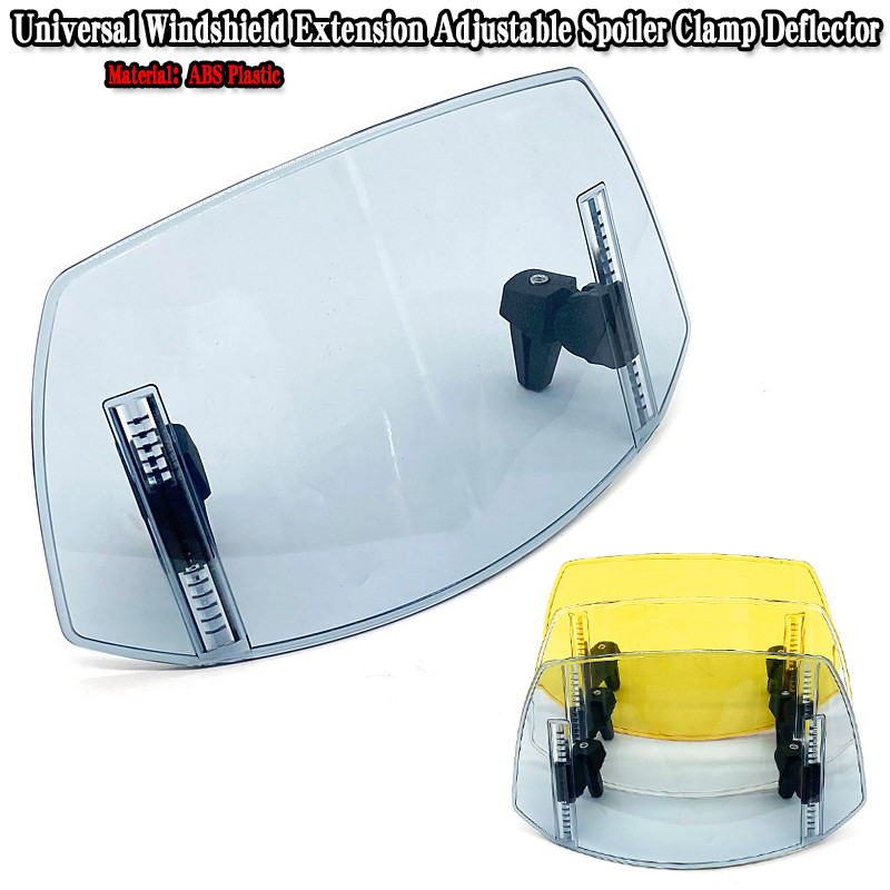 For MOTO GUZZI MGX21 NORGE 1200/GT8V STELVIO V7 Classic Racer Universal Windshield Extension Adjusta