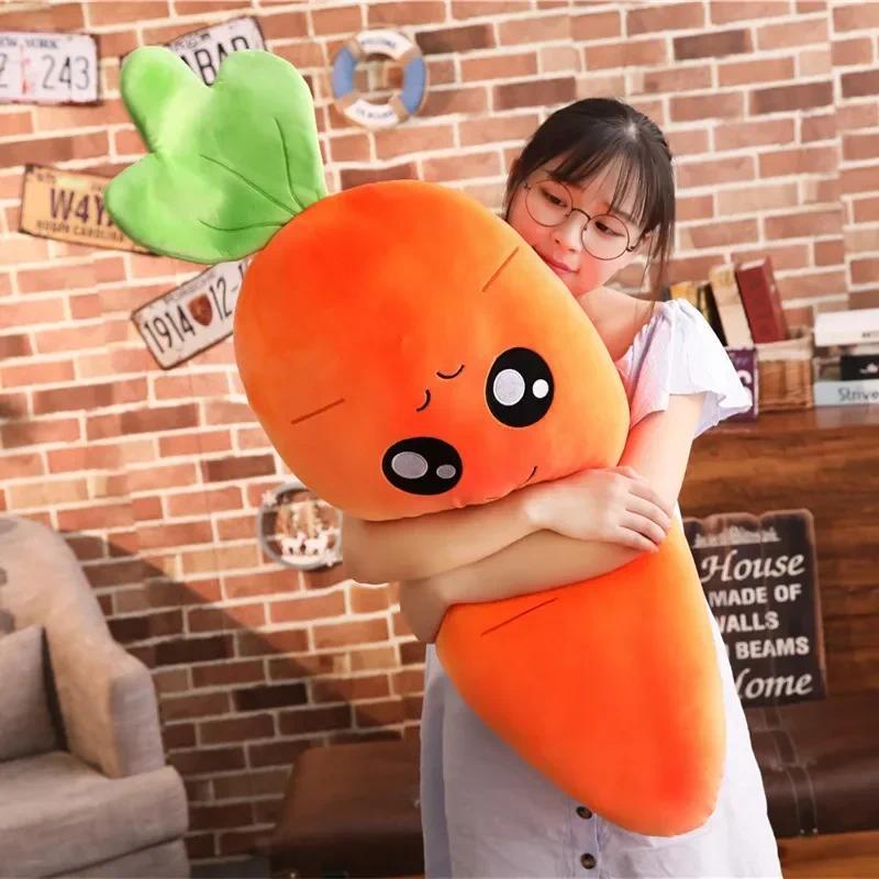 45-110 Cm Plush Toy  Doll  Long Carrot Throw Pillow Pillow Sleeping Companion Doll Birthday and  Gif