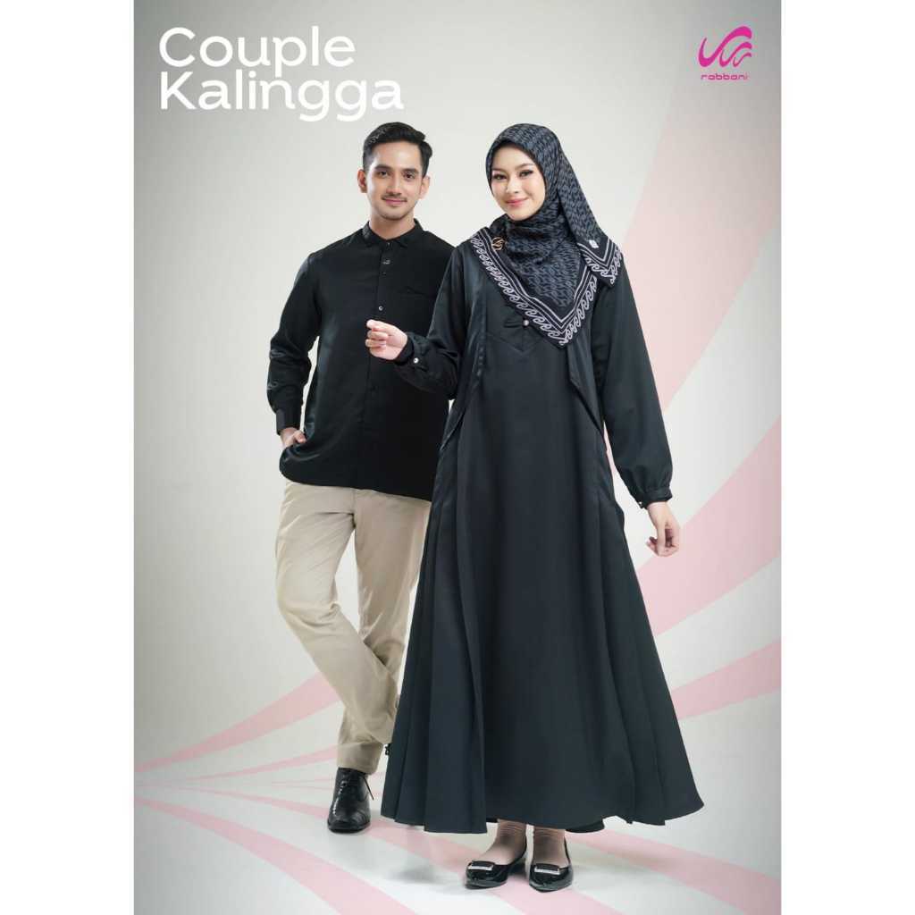 RABBANI ORI - Couple Kalingga RABBANI Dress Dan Kemko Hitam